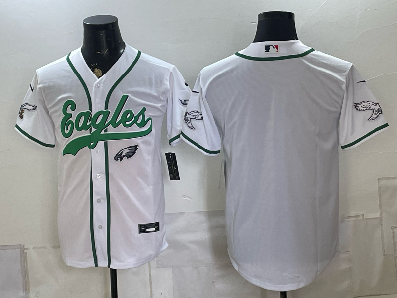 Men 2026 Philadelphia Eagles blank white Nike Limited NFL Jersey 08260014